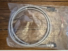 Shielded CB radio Replacement METAL CHROME Microphone Cord 5 PIN SAME DAY SHIP