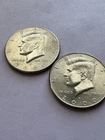 2000 P & D Kennedy Half Dollar (2) Clad Coins Circulated  Free shipping N 252
