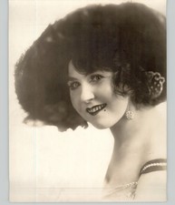 Actress MARIE STRAUB Publicity Portrait Hippodrome Performance c1920s PressPhoto