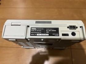 SEGA Saturn Console White Color & Controller with games Japan 0114