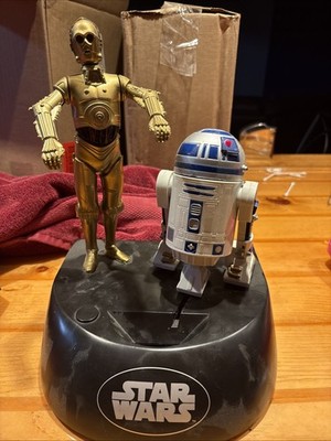 Star Wars Electronic Talking Bank C3P0 R2D2 Think Way Toys 1995. Makes sounds