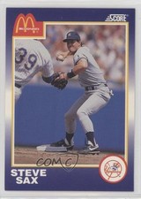 1990 Score McDonald's Steve Sax #22 09hc