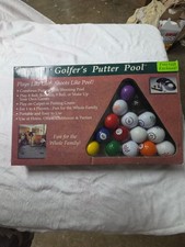 Club Champ "Golfer's Putter Pool" Plays like Golf - Shoots like Pool Party Game