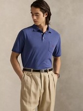 NWT Polo Ralph Lauren Classic Fit Jersey Pocket Polo Shirt