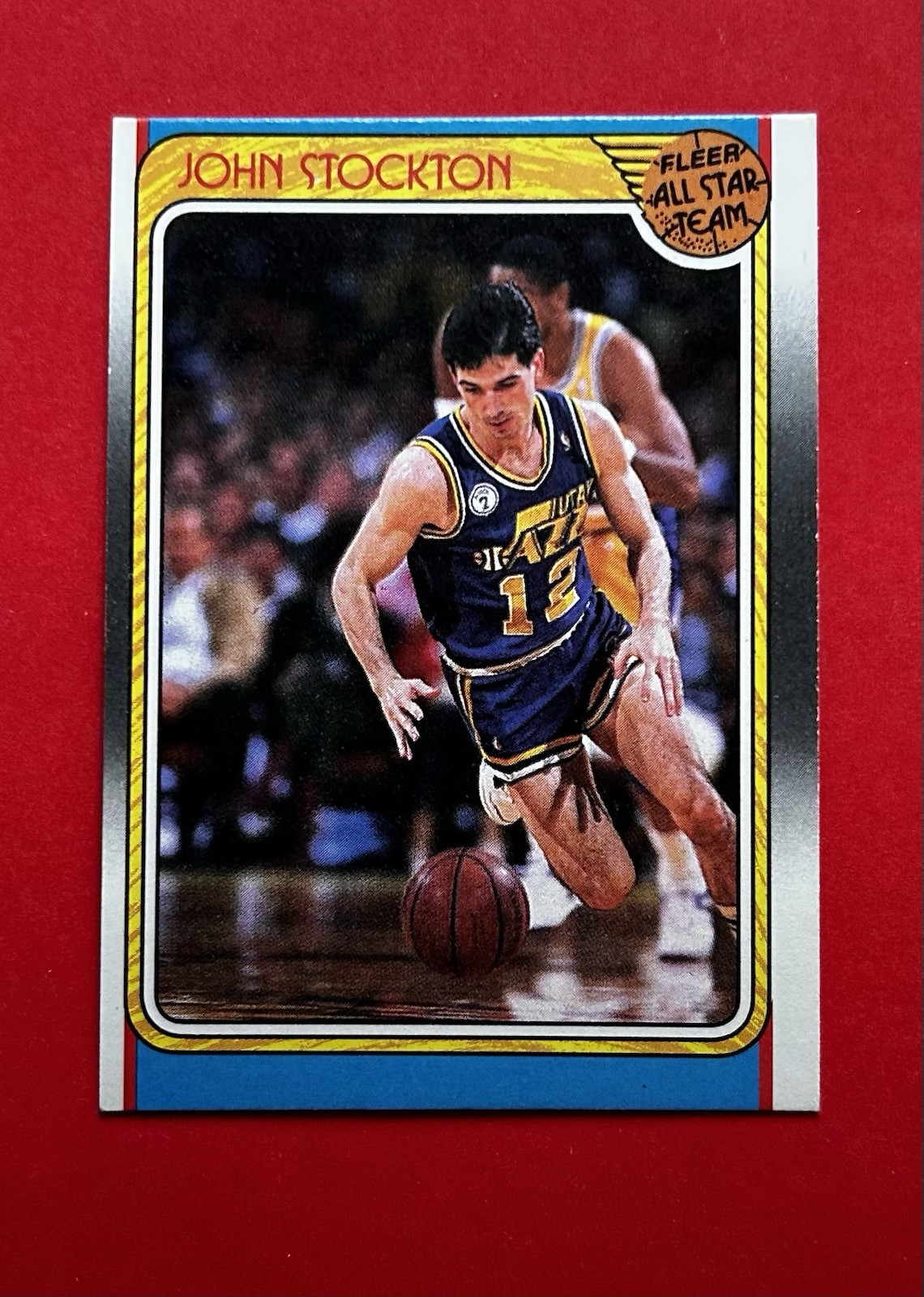 1988-89 Fleer - All-Star #127 John Stockton (RC)