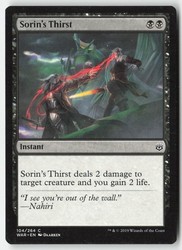 Sorin's Thirst (104) - War of the Spark