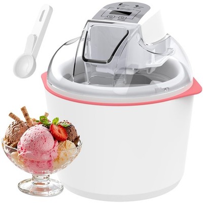 Ice Cream Maker, 1.6 Quarts Ice Cream, Gelato, Sorbet, Milkshakes, Frozen Yog...