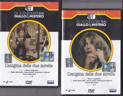 2 DVDs DAS RÄTSEL DER ZWEI SCHWESTERN Inszeniert Rai von M. Foglietti komplett 1980
