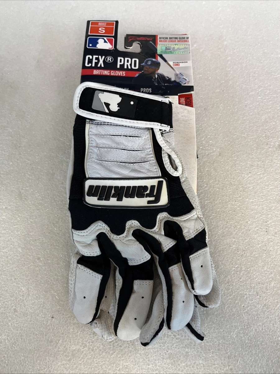 Luva De Rebatidas Franklin Sports Cfx Pro Adult Preta/pérola