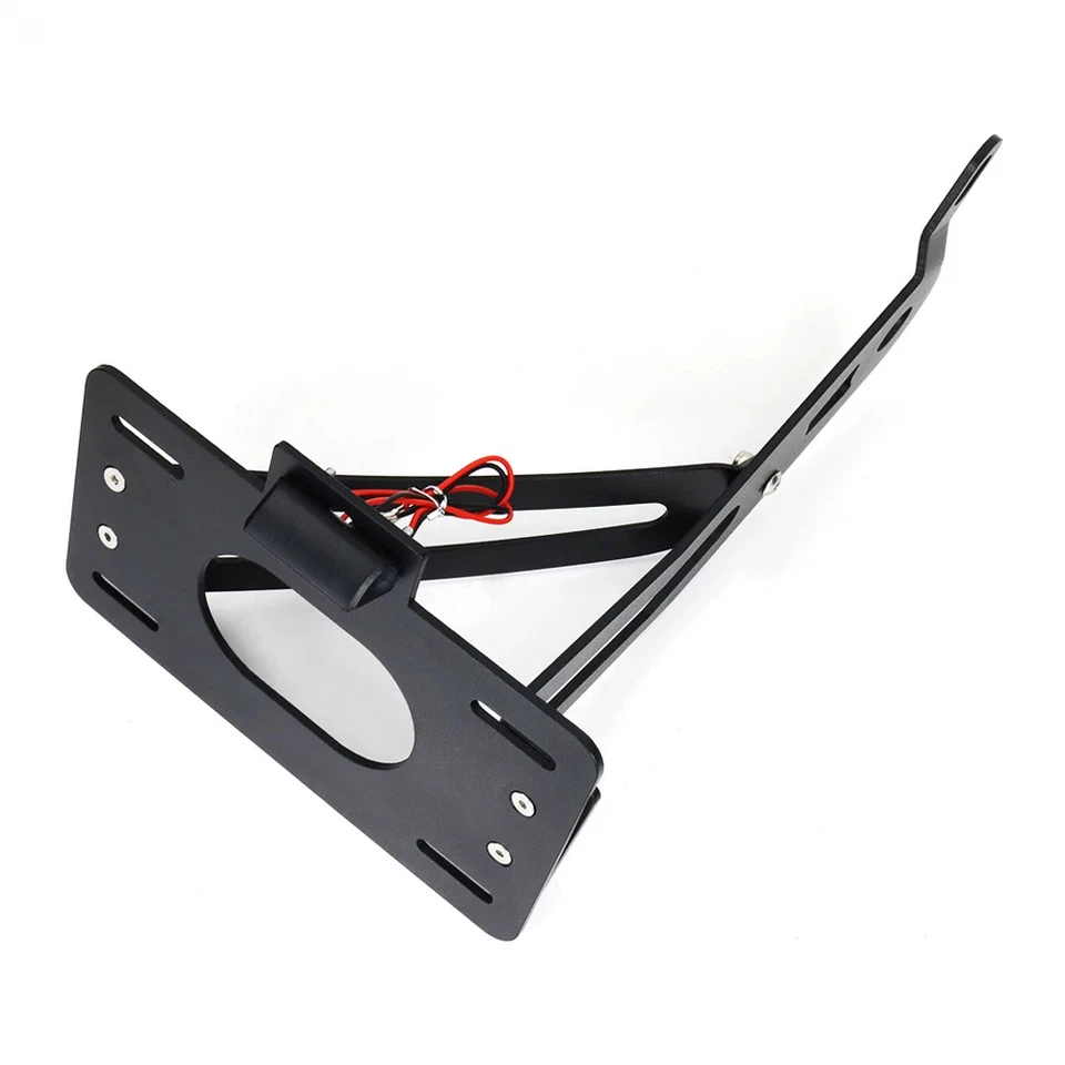 Side Mount License Plate Holder Fit for Yamaha XV 535 Virago 1987-2003 XV 1100 Foto 3 de 4