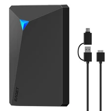 EAGET Portable External Hard Drive 1TB USB3.0 HDD for PC Mac Laptop PS4 PS5 Xbox
