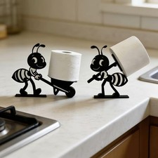 Soporte de papel higiénico de abeja soporte de rollo de almacenamiento de papel higiénico para baño (abeja-2 piezas)