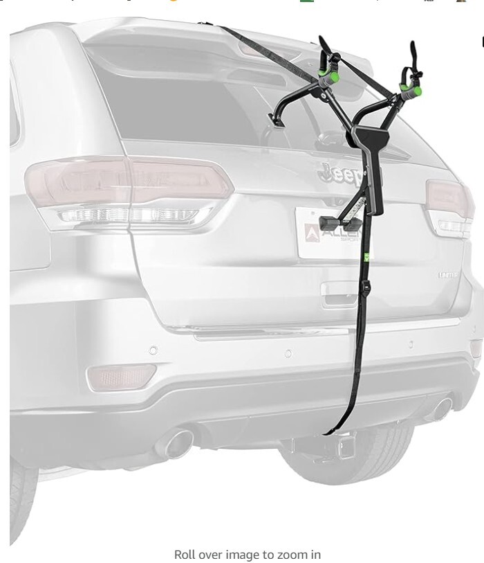 Hitch Mount Trunk Mount Bike Rack For Jeep Grand Cherokee Deluxe