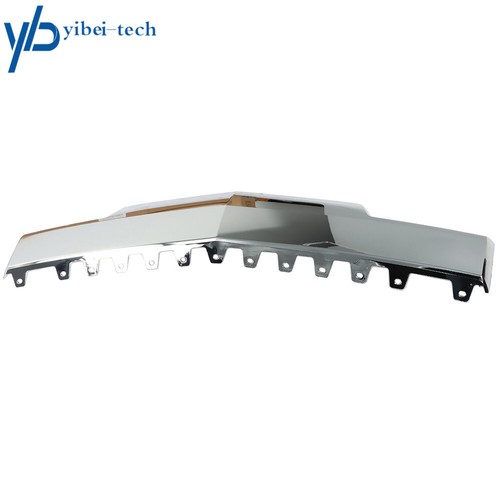 Chrome Silver Front Bumper Skid Plate For 2014 2015 Chevy Silverado 1500 Truck - Picture 4 of 8