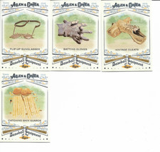 2018 Topps Allen+ Ginter Baseball Equipment 7 Card Lot With Vintage Cleats NMcon