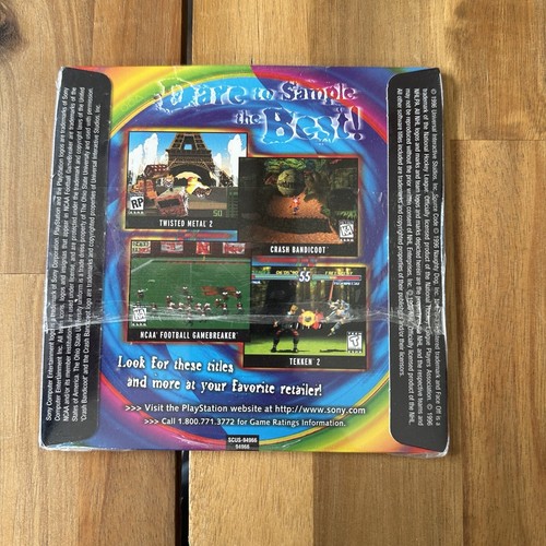 New Sealed PS1 Playstation 1 Interactive CD Volume 3 Sampler Pack Demo Disc - Picture 2 of 3