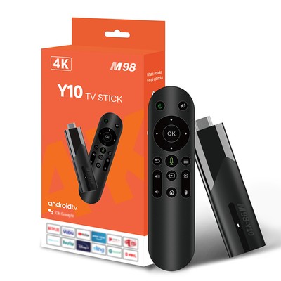 M98 TV Stick Android 13 Smart TV Box Dual WiFi Support 2.4G 5G 4K Media Player