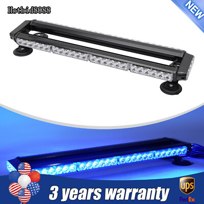 56 LED Emergency Strobe Car Roof Light Bar Traffic Advisor Flash Warning 26Inch