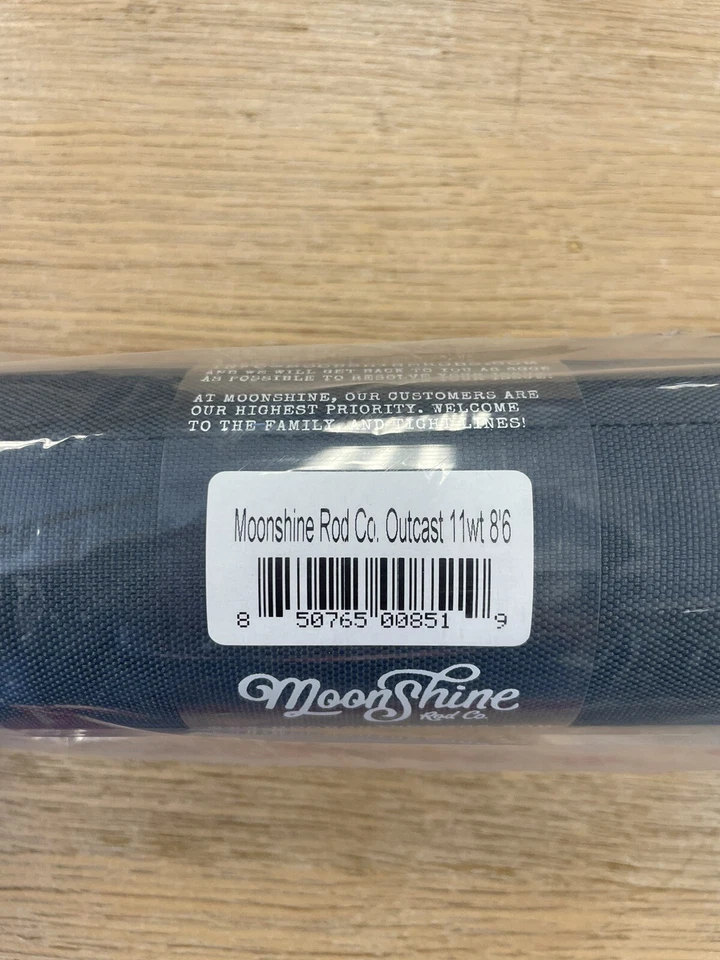 Moonshine Rod Company Outcast 11 wt 8’6” Salt Fishing Rod Brand New - Image 2 of 3
