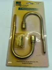 Home Decor  Interior Accents curtain Drapery J Holdbacks Antique Brass New drape