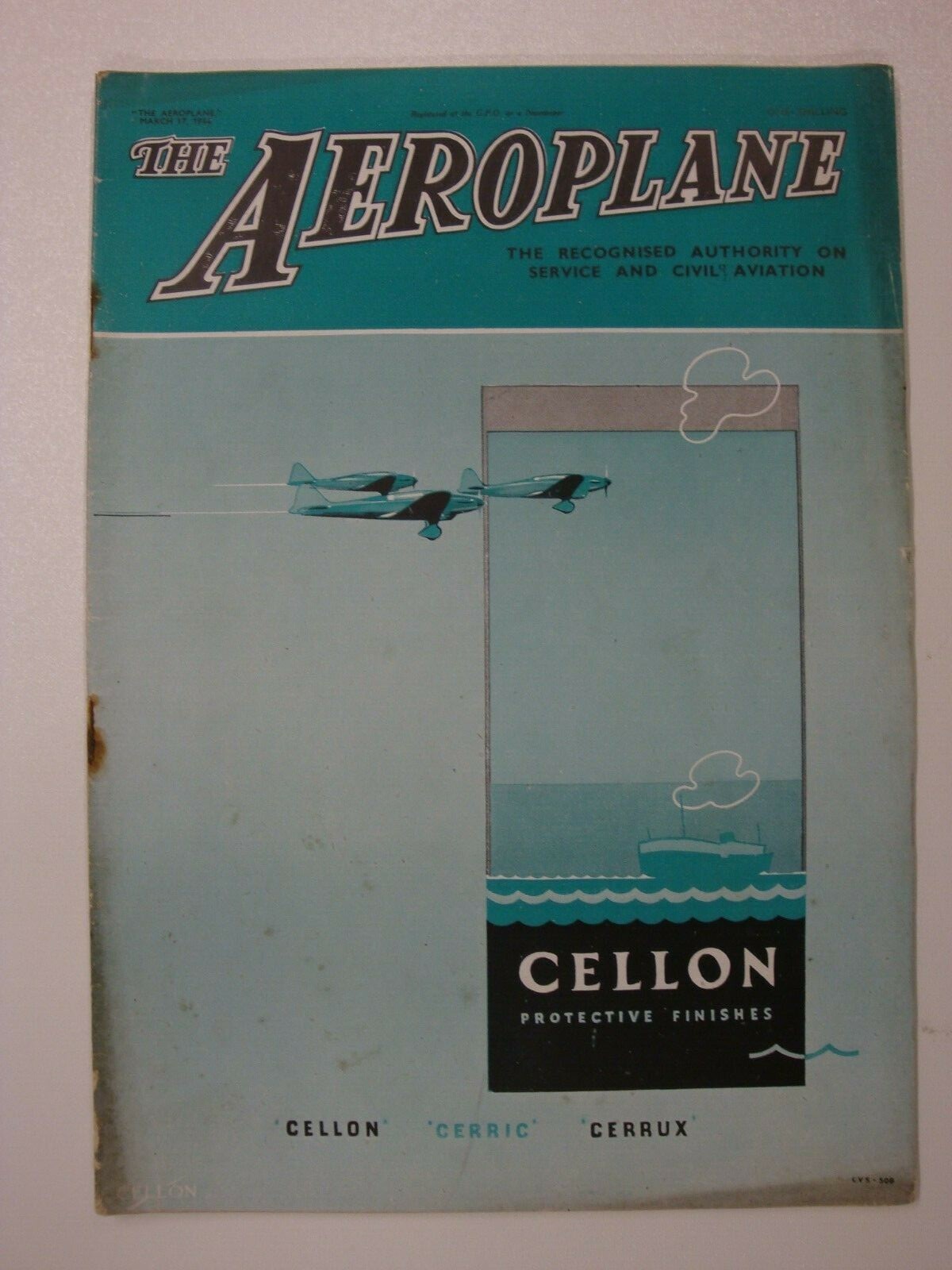 Aeroplane 17 Mar 1944 (Airfield Defence, Halifax Undercarriage, Antonov RAF WW2)