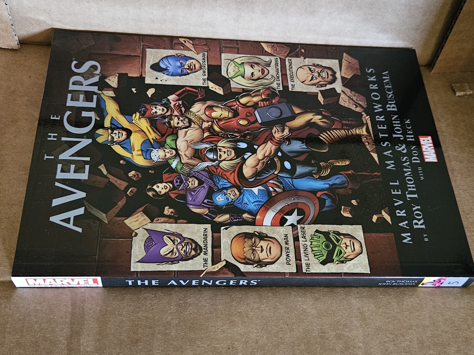 The Avengers TPB 5 issues 4150 Marvel Masterworks eBay