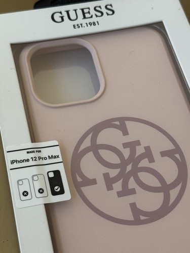 Custodia Telefono iPhone 12 Pro Max Guess Cover Apple Rosa Protezione Goccia Nuova - Foto 4 di 5