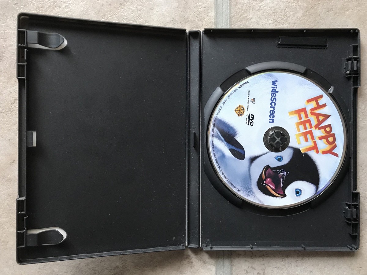 HAPPY FEET (2007) DVD, Widescreen, PENGUINS, Warner Bros