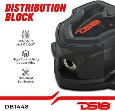 DS18 Distribution Block – 2 In / 4 Out – The Wholesale House - Foto 3