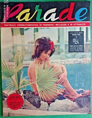 Laya Raki - Parade, Cinematographic Magazine - No. 3 From 1962 - Ref. 7648