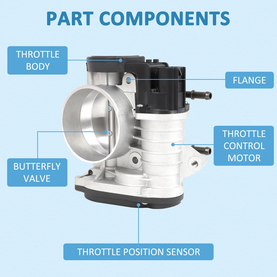 For Hyundai Santa Fe Sonata Azera Entourage for Kia Amanti Sedona Throttle Body - Изображение 3 из 4
