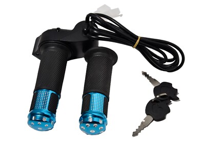 60V 48V 36V 24V EBike Electric Scooter Throttle Grip Handlebar LED Digital Meter