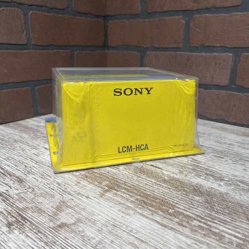 Vintage Sony Handycam Carrying Case LCM-HCA Semi-hard Case NEW - Picture 5 of 5
