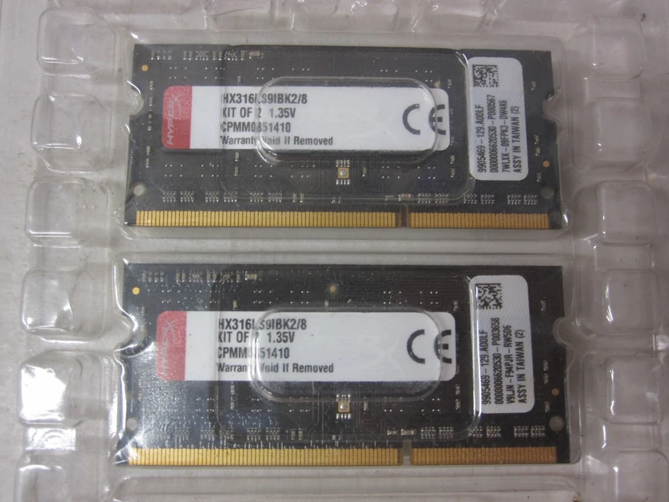 Kingston HyperX Impact HX316LS9IBK2/8 Laptop Memory 1.35V 8GB Kit - Image 3 of 4