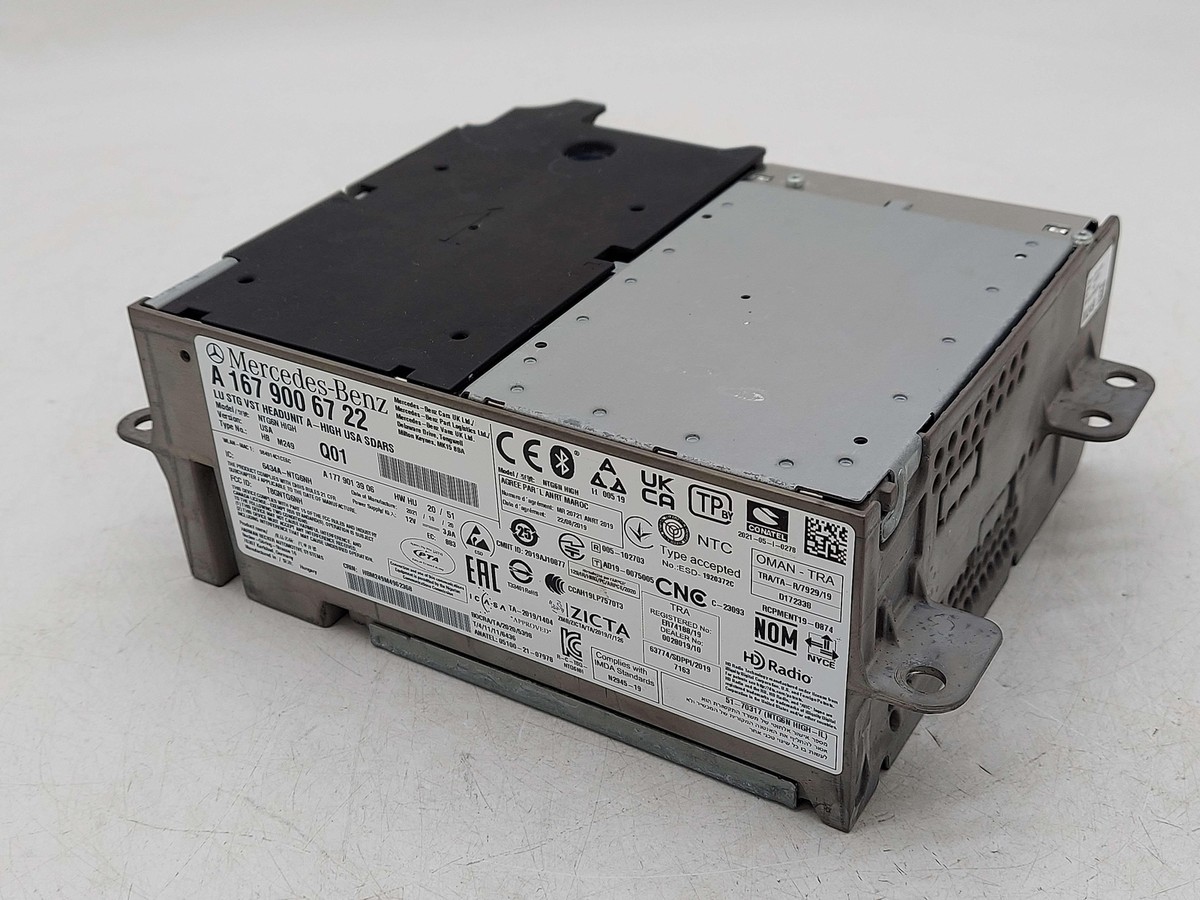 2021 MERCEDES GLS580 HYBRID X167 RADIO RECEIVER HEAD UNIT  