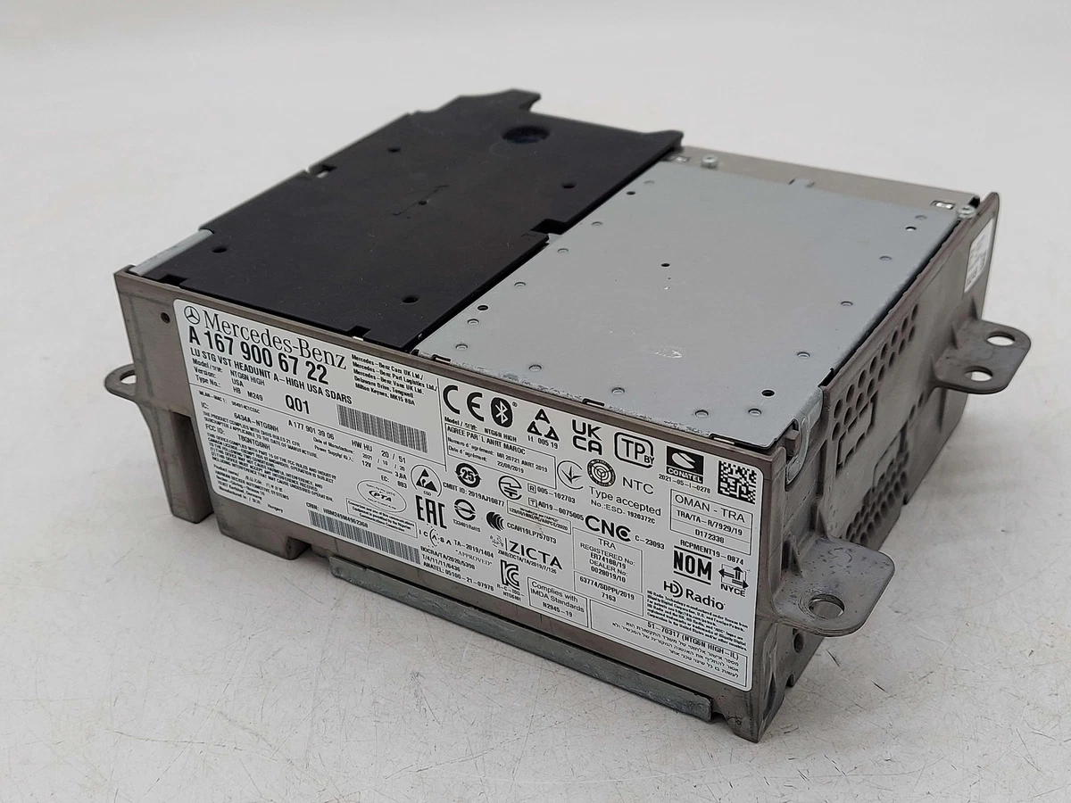 2021 MERCEDES GLS580 HYBRID X167 RADIO RECEIVER HEAD UNIT  