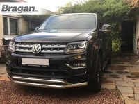 Spoilerleiste FüR Volkswagen Amarok 2016-2023 4X4 Front Schutz Edelstahl