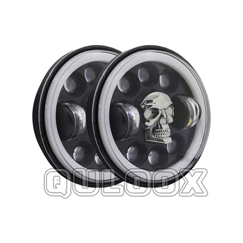 4PCS 5.75" 5 3/4" LED Headlights HI/LO Beam for Pontiac GTO Grand Prix Firebird - Picture 8 of 10