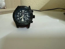 Men's Invicta 6713 Sea Spider Chronograph  50mm   Black Dial  watch. NO BAND