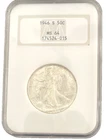 1946-S WALKING LIBERTY SILVER HALF DOLLAR NGC CERTIFIED MS64