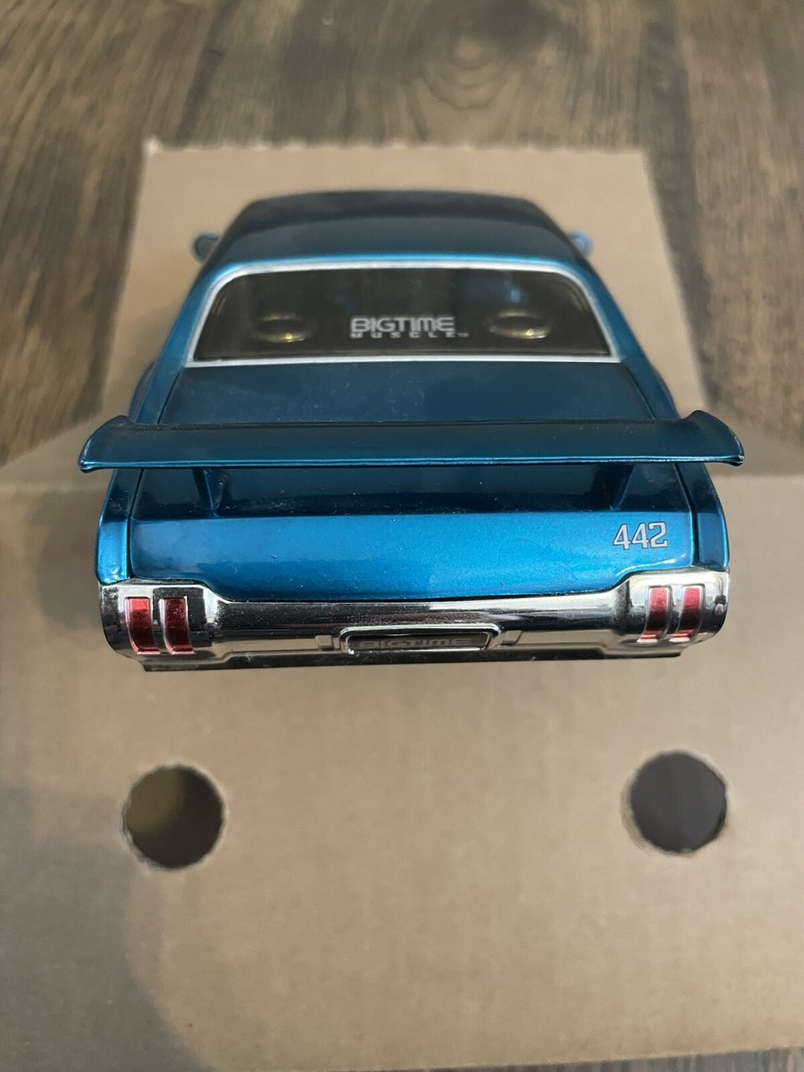 JADA BTM 1970 OLDSMOBILE 442 BLUE 1:24 Preowned blue Oldsmobile | eBay