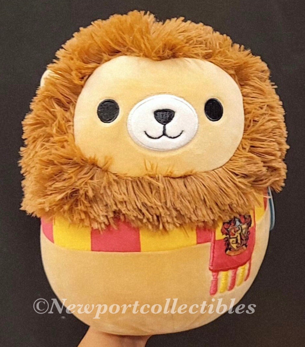 Squishmallows 10" – Leone Grifondoro Harry Potter – Peluche Ufficiale 2023 – Morbido E Lavabile