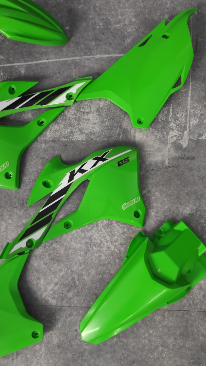 Restyle Plastics + Replica Decals for Kawasaki KX85 2014-2025