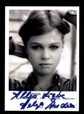 Helga Anders 1948-1986 Autogrammkarte u.a. Der Kommissar / Derick