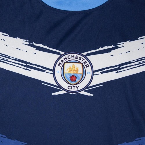 Manchester City Soccer Jersey "Sublimation Logo" Men's Adult Soccer Jersey 06 - Picture 2 of 5