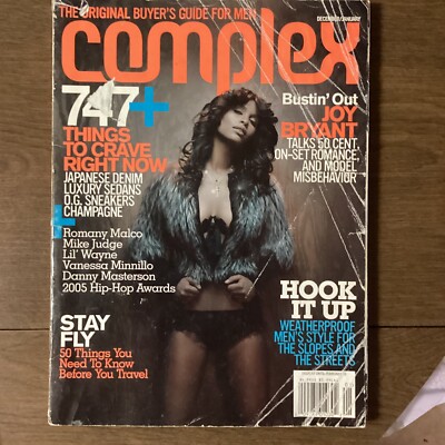 COMPLEX magazine Joy Bryant Usher Vanessa Minnillo Lil Wayne Romany Malco
