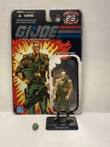 2007 GI JOE **Duke  (V23)**  -K- 25th/30th/50th  action figure