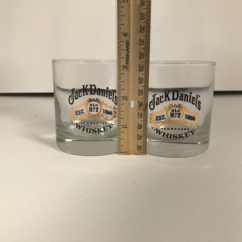 Jack Daniels Old No 7 Tennessee whisky etichetta oro highball 5 fl oz set di 2 - Foto 9 di 11