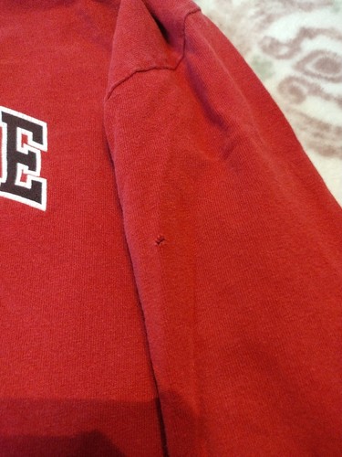 Ropa deportiva vintage AAA Alstyle usada Union College manga larga buen estado - Imagen 3 de 8