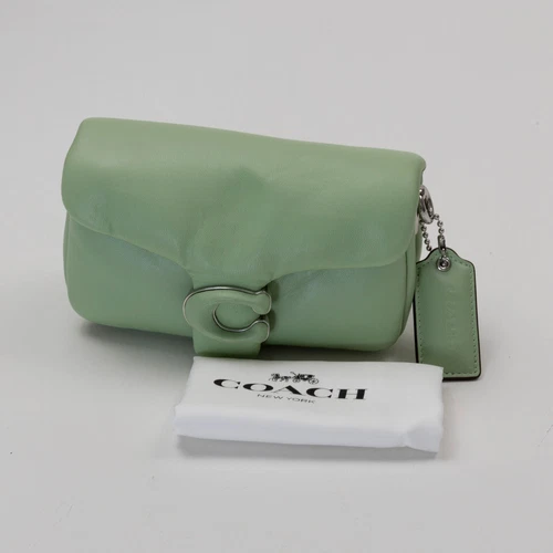 COACH Pillow Tabby Shoulder Bag 18 Pale Pistachio (Pre-owned/as pictured)